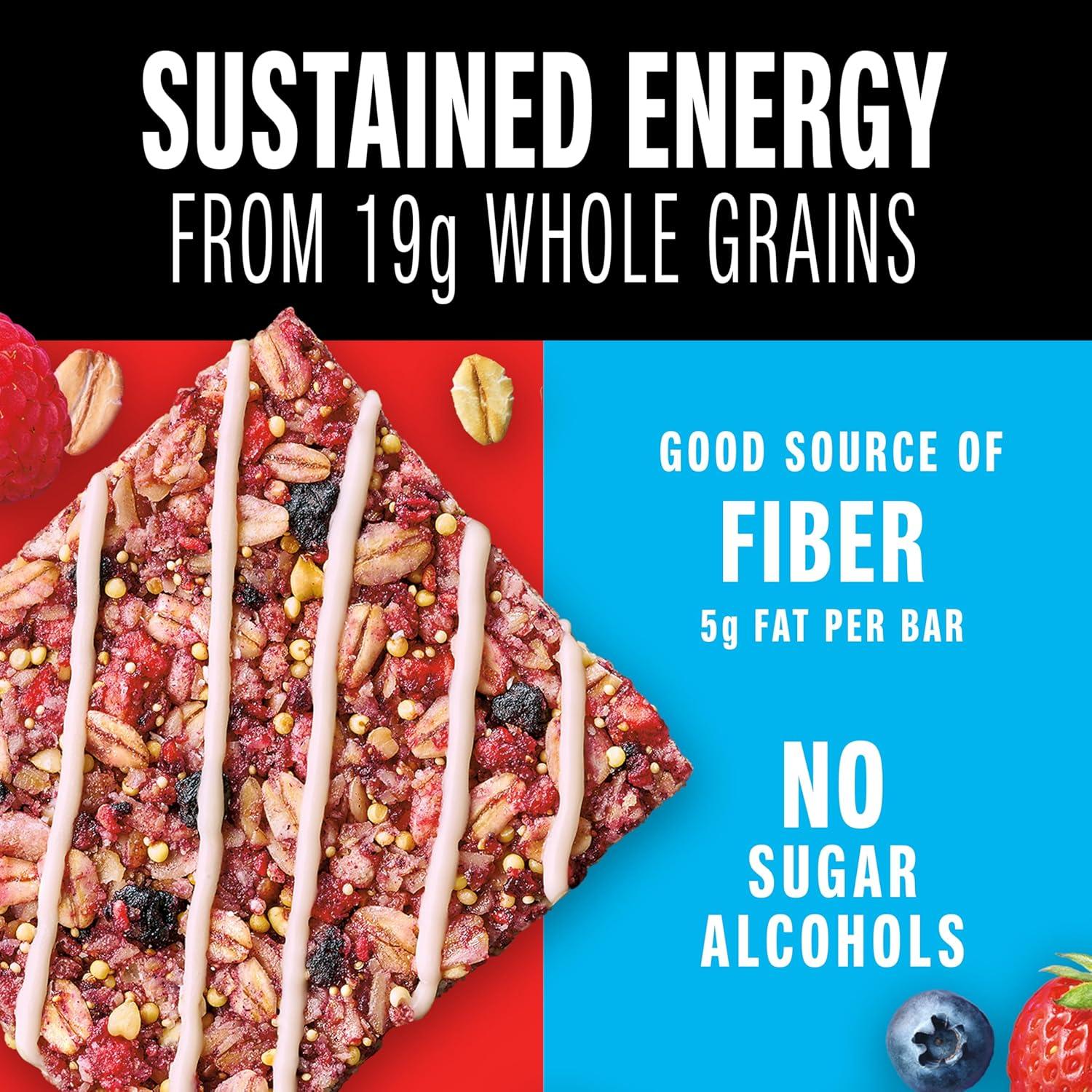 image:imageKIND Healthy Grains Energy Bars Peanut Butter Dark Chocolate Gluten Free Healthy Snacks 18g Whole Grains 40 CountMixed Berry