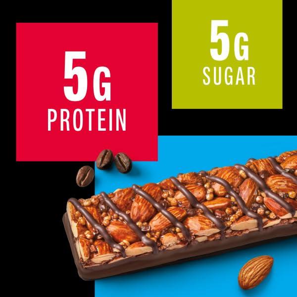 image:imageKIND Healthy Snacks Bars Blueberry Vanilla amp Cashew Gluten Free Low Sodium Snacks 5g Protein 6 CountDark Chocolate Mocha Almond