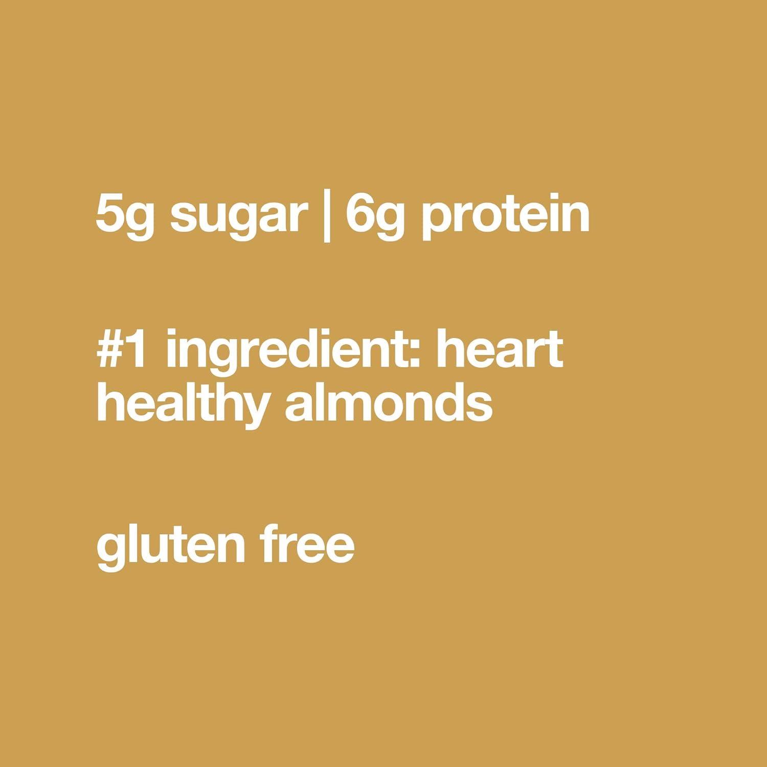 image:imageKIND Healthy Snacks Bars Dark Chocolate Almond Coconut Gluten Free High Fiber Snacks 3g Protein 12 CountCaramel Almond Sea Salt