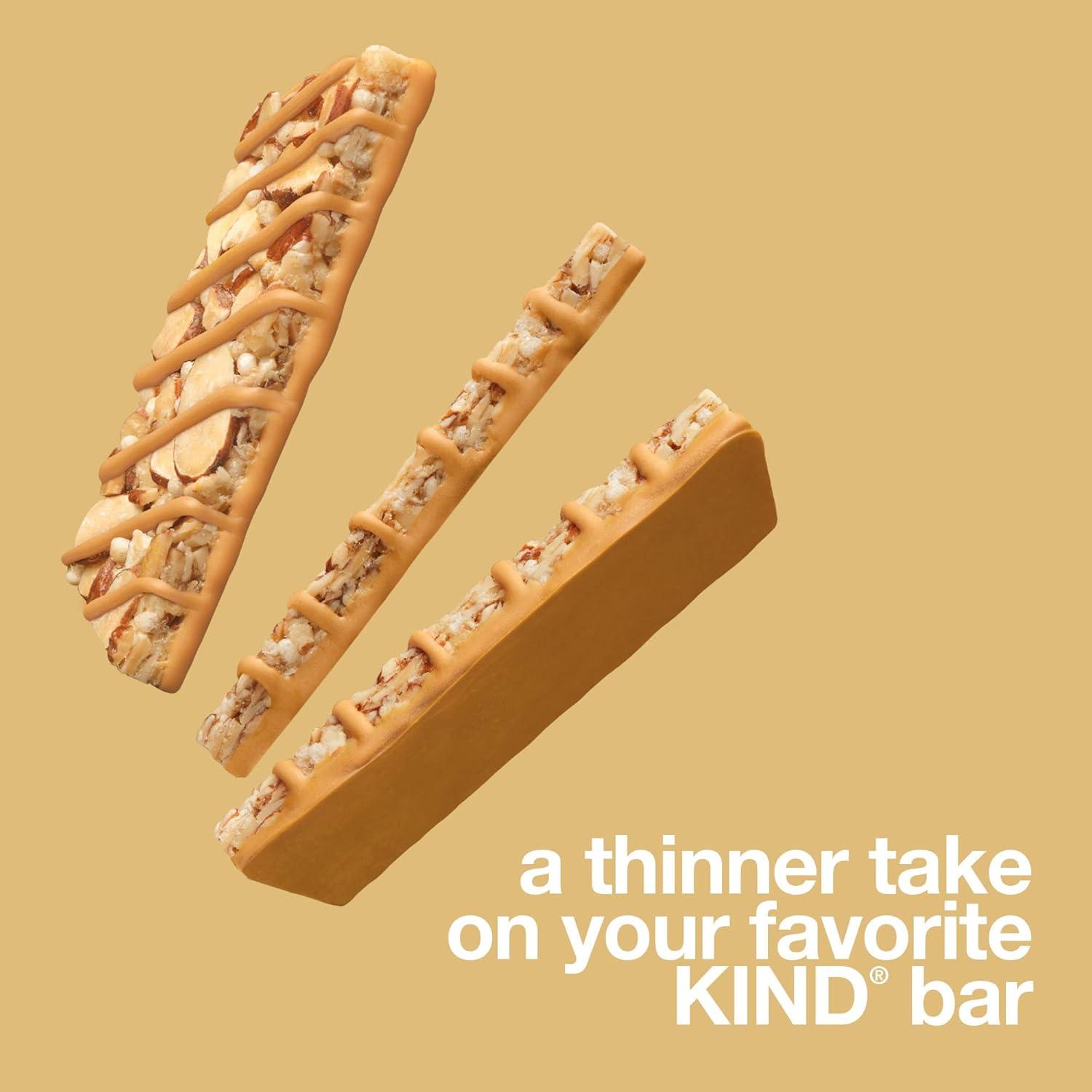 image:imageKIND Thins Snack Bars Variety Pack Gluten Free Low Calorie Healthy Snacks Dark Chocolate Nuts amp Sea Salt Caramel Almond amp Sea Salt 4g Sugar 20 Count20 Count Pack of 2