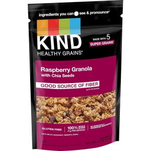 image:imageKIND Healthy Grains Clusters Raspberry with Chia Seeds Granola Gluten Free 11 Ounce Bags 1 CountRaspberry Chia Seeds
