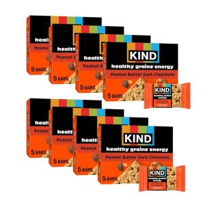 image:imageKIND Healthy Grains Energy Bars Peanut Butter Dark Chocolate Gluten Free Healthy Snacks 18g Whole Grains 40 CountPeanut Butter Dark Chocolate
