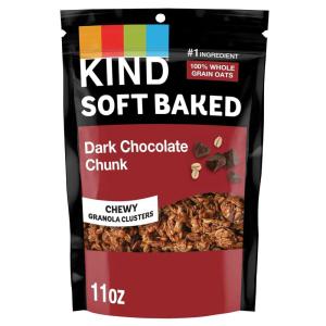 image:imageKind Soft Baked Granola Dark Chocolate Chunk Gluten Free Healthy Snack Mix 4g Protein 11oz 1 CountDark Chocolate Chunk