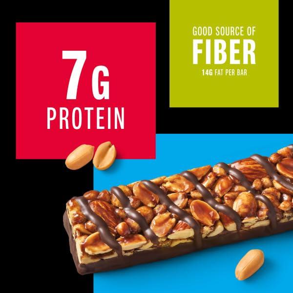 image:imageKIND Nut Bars Cranberry Almond 14 Ounce 60 Count Gluten Free Low Glycemic Index 5g ProteinPeanut Butter Dark Chocolate