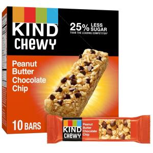 image:imageKIND Kids Granola Chewy Bar Peanut Butter Chocolate Chip 10 CountPeanut Butter Chocolate Chip
